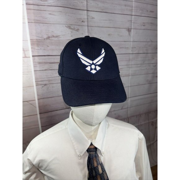 Other - US Air Force Logo Hat AFB Graduation Promotion Boot Camp Hat Strap back Blue